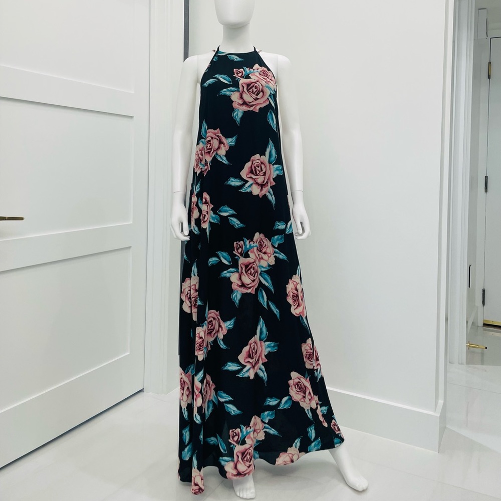 Floral maxi dress